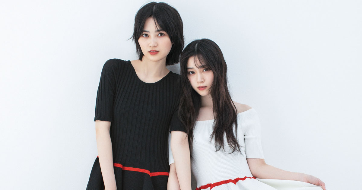 櫻坂46・山下瞳月、的野美青「可愛くてちゃんとサステナブル！」“エシカルファッション”を着こなす