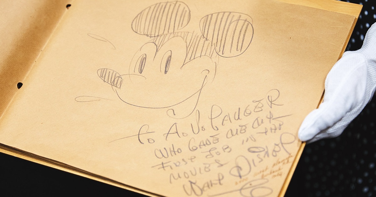 ウォルト・ディズニー・スタジオで、作品の制作過程とウォルト