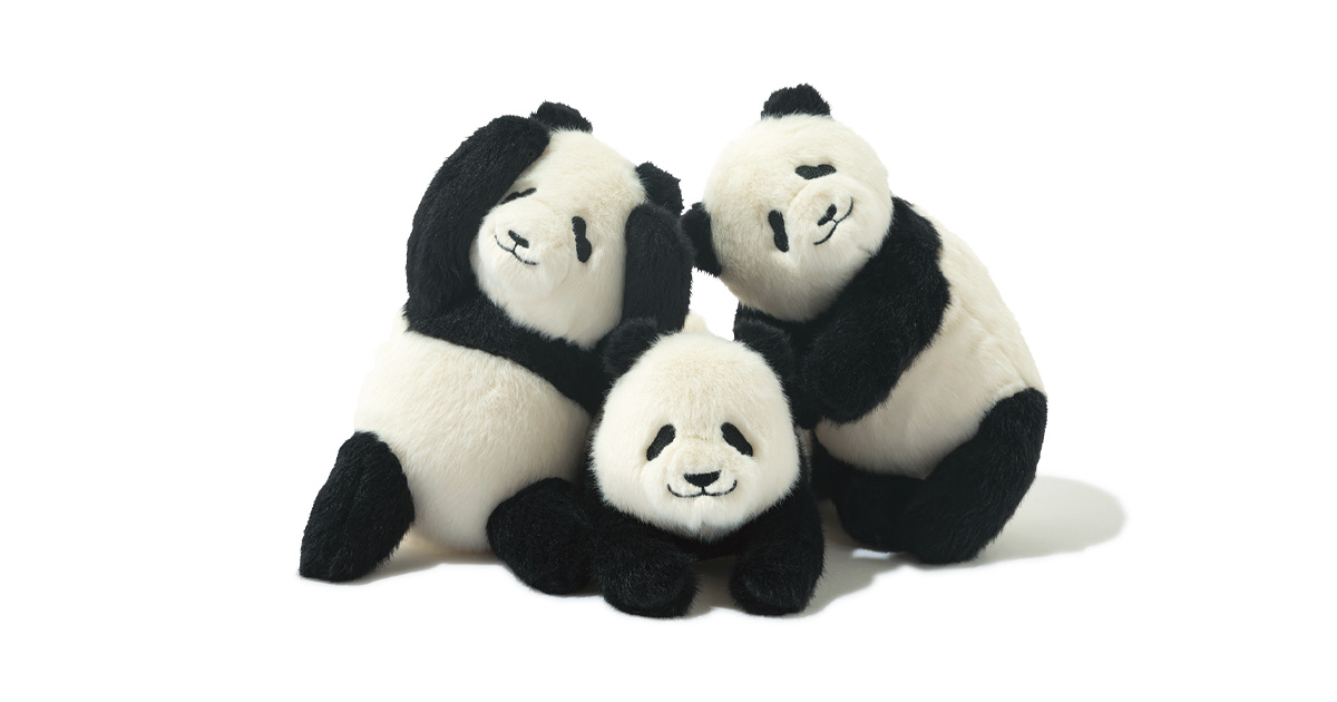 anan パンダ　ぬいぐるみ 本日より数量限定販売！】 ananパンダぬいぐるみ2023🐼 毎年人気のanan