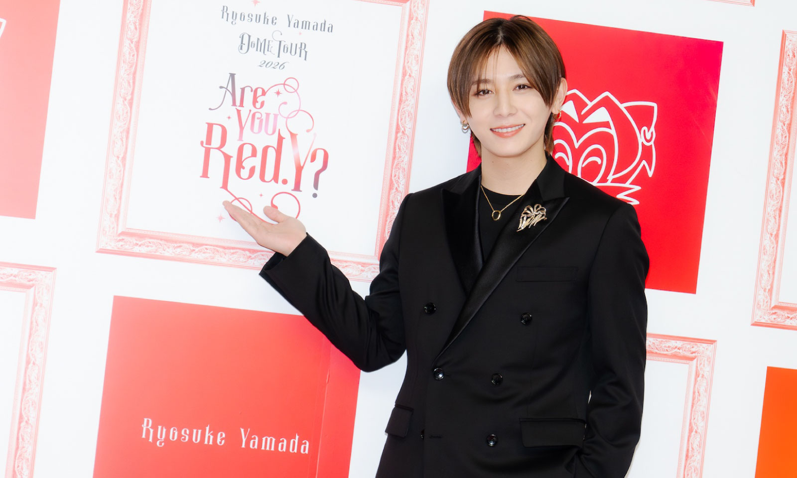 ⼭⽥涼介、事務所初のソロドームツアー開催決定！ 取材会で語った、ファンへの感謝と覚悟