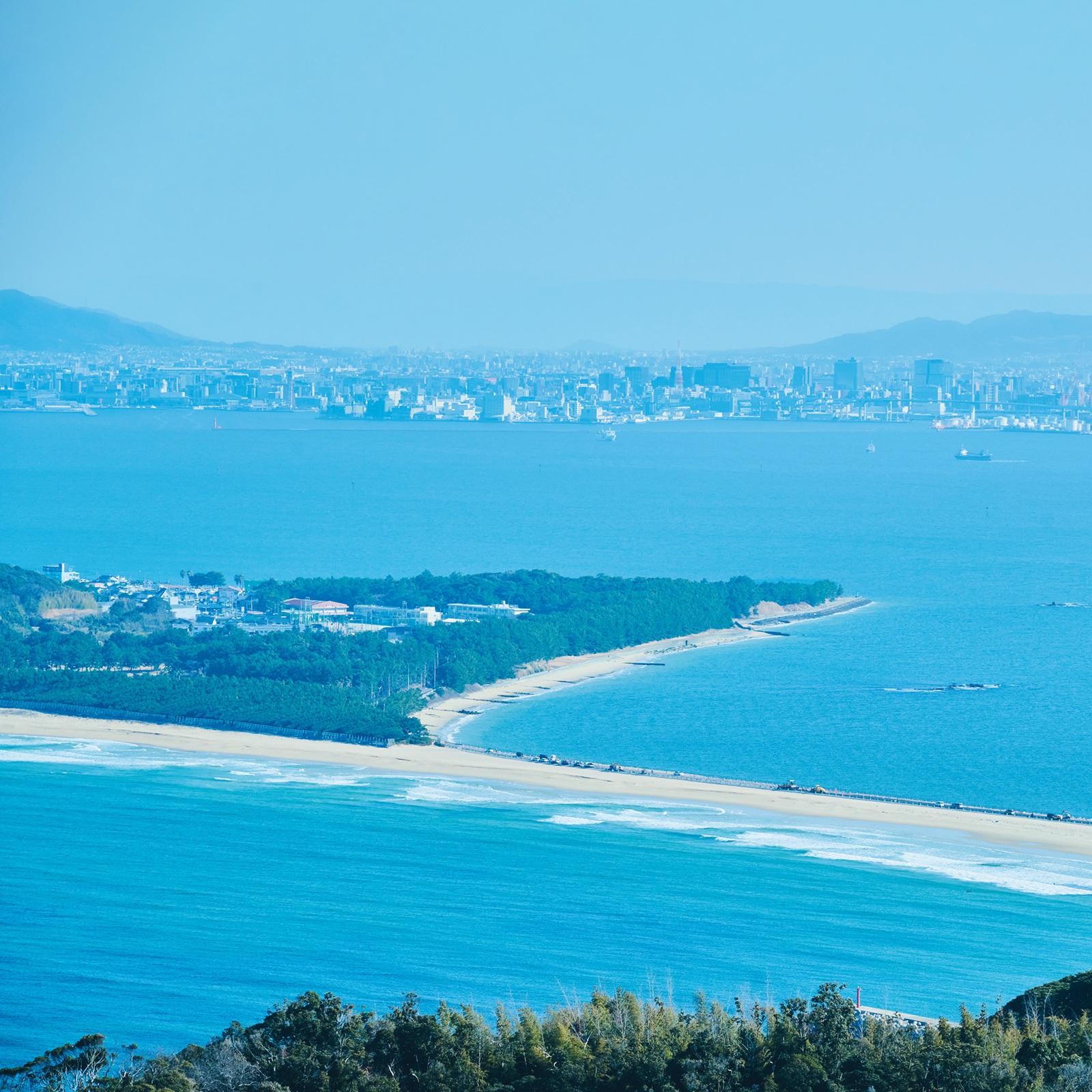 【福岡・志賀島】歴史巡りに海沿いサイクリング。日帰りで行ける島の旅