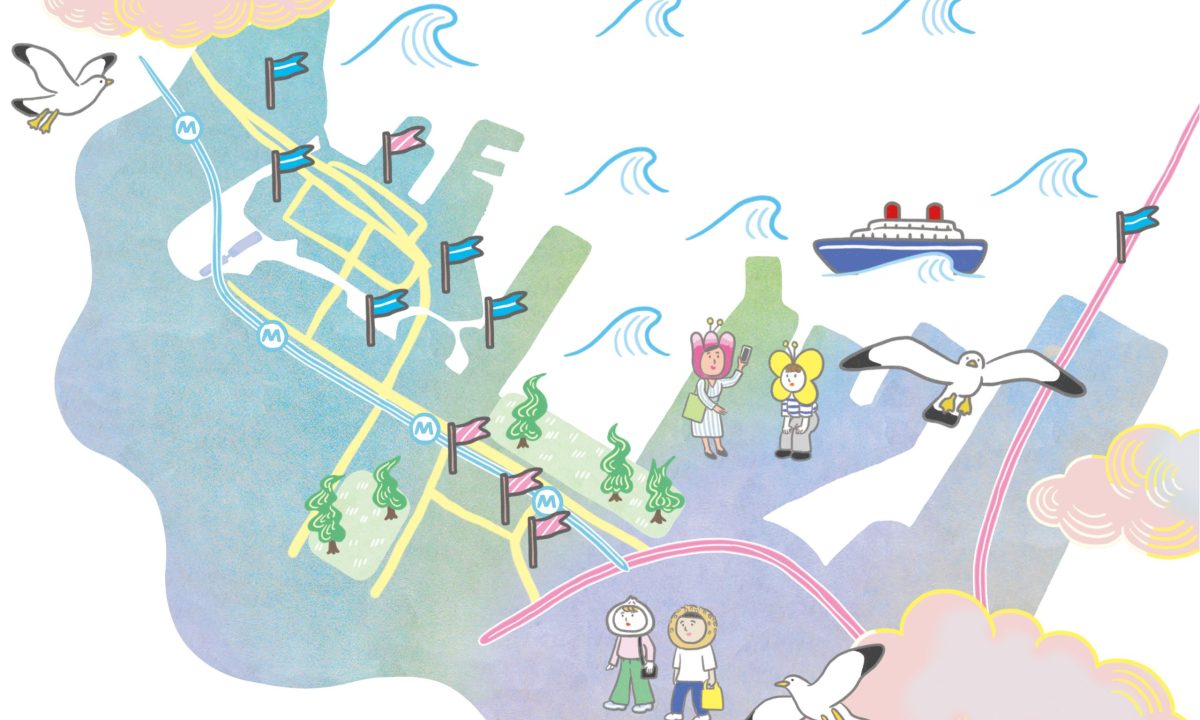【横浜名所＆寄り道MAP】『名探偵コナン』思い出の地をanan編集部が巡るなら…