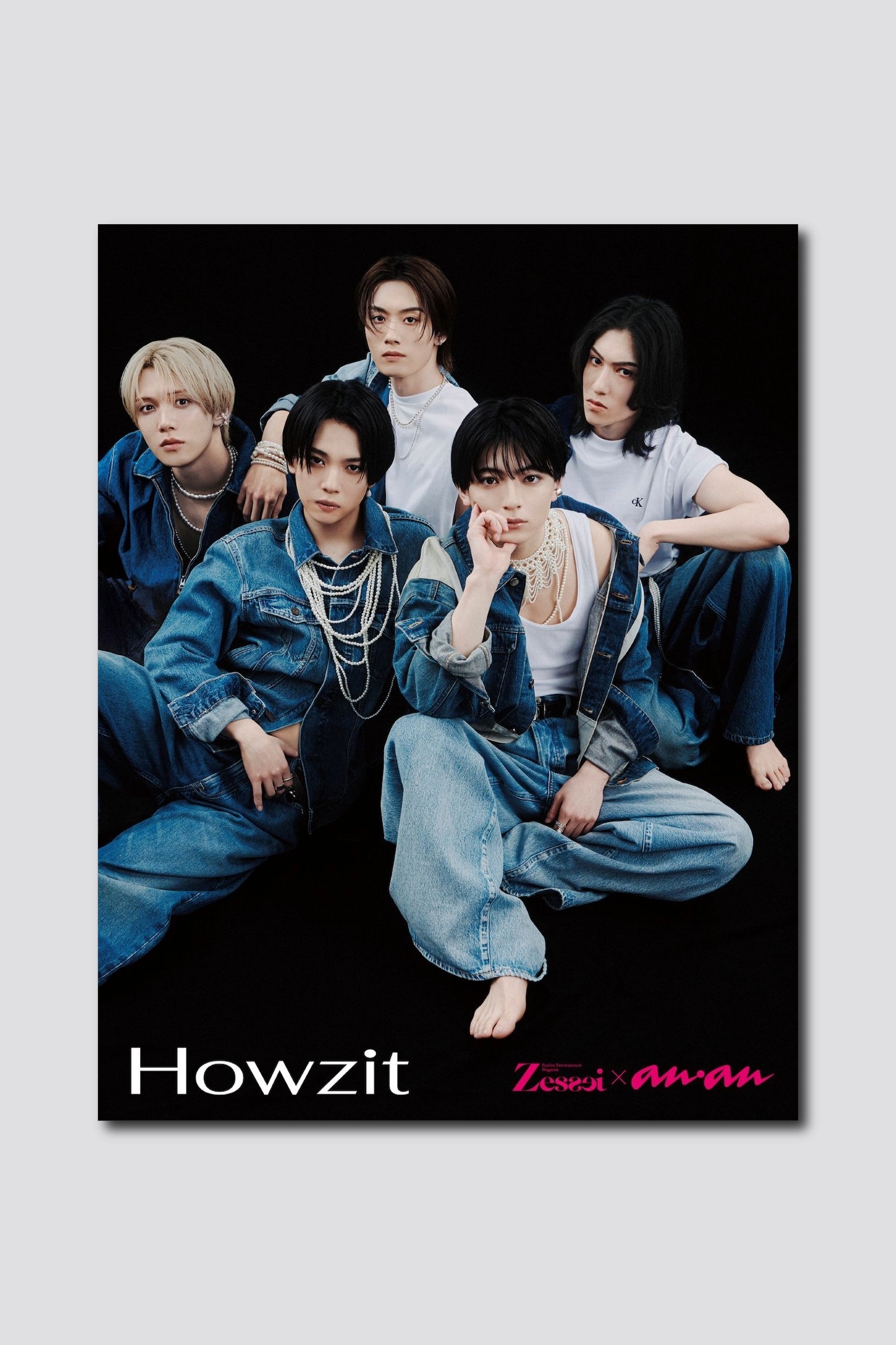 【予約受付中】『Zessei』と『anan』のスペシャルコラボ！ ジュニア新グループ『Howzit（ハウジー）』が初登場する、anan 2502号は7/1（水）発売