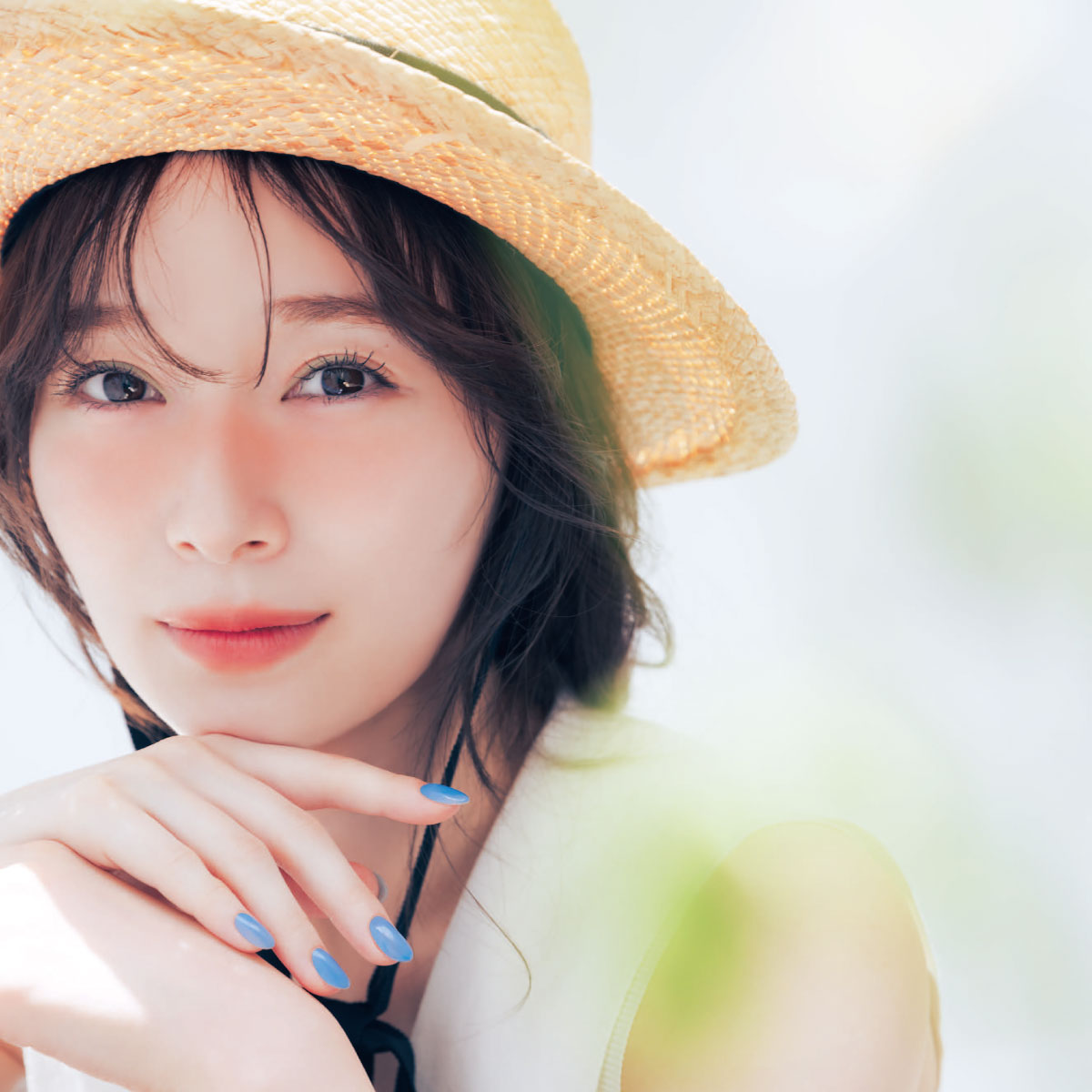 櫻坂46・守屋麗奈「夏になるとちょっと派手な色をつけてみたくなります」