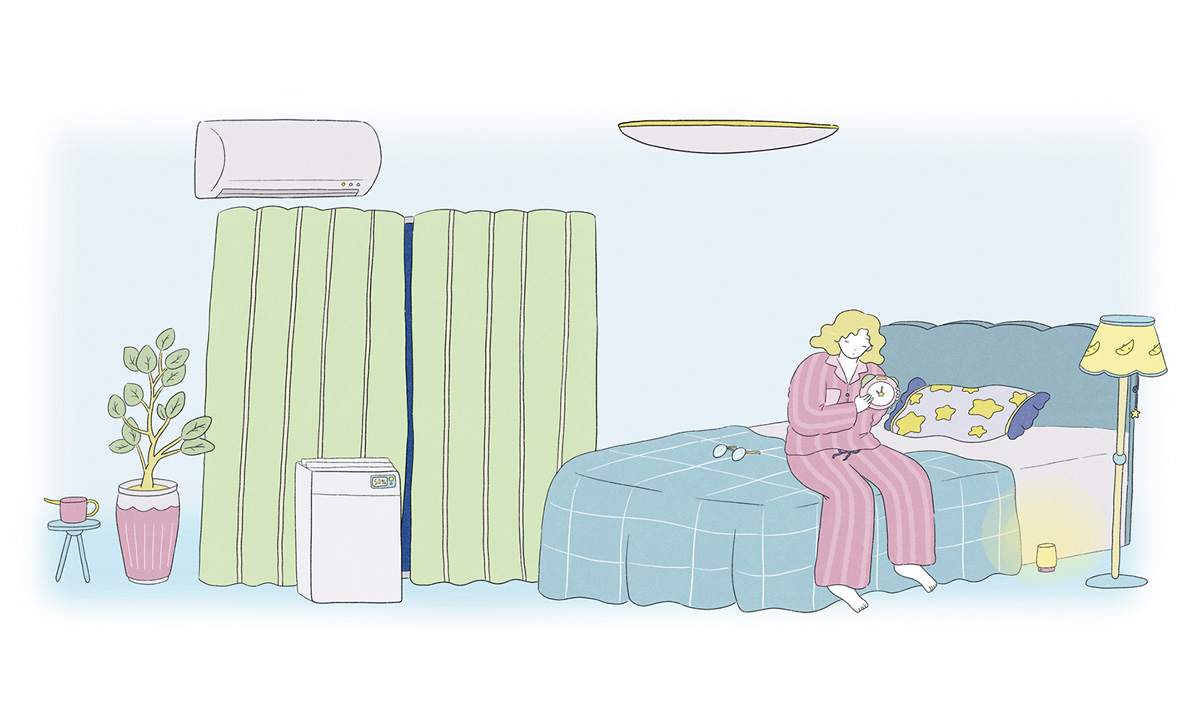 良質な睡眠環境づくりで知っておきたい、部屋づくりのポイント